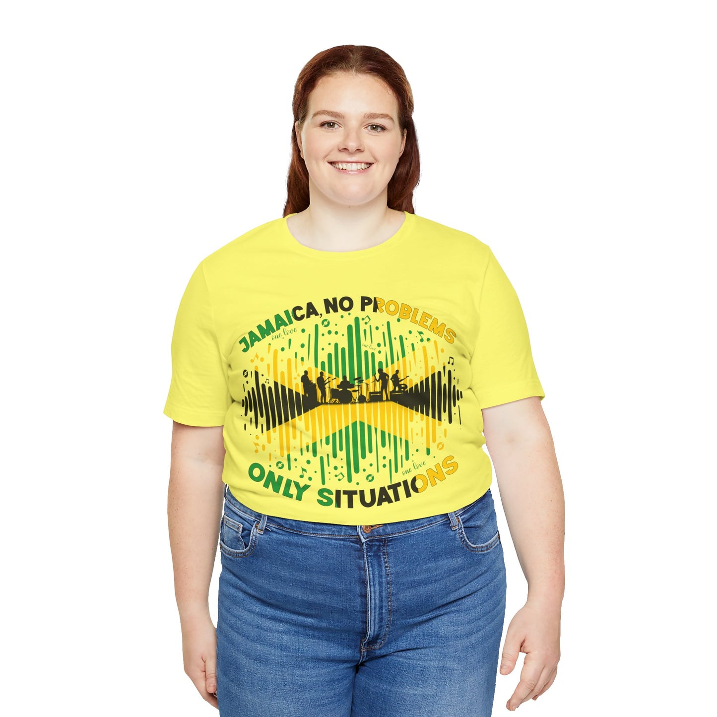 Jamaican Themed T-Shirt - Reggae Vibes