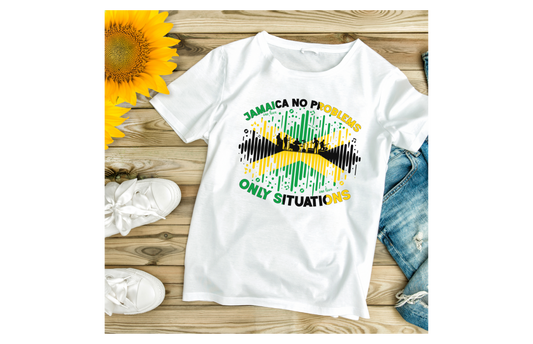 Jamaican Themed T-Shirt - Reggae Vibes
