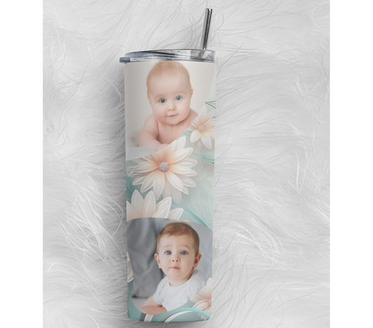 Personalized 20oz Skinny Tumbler