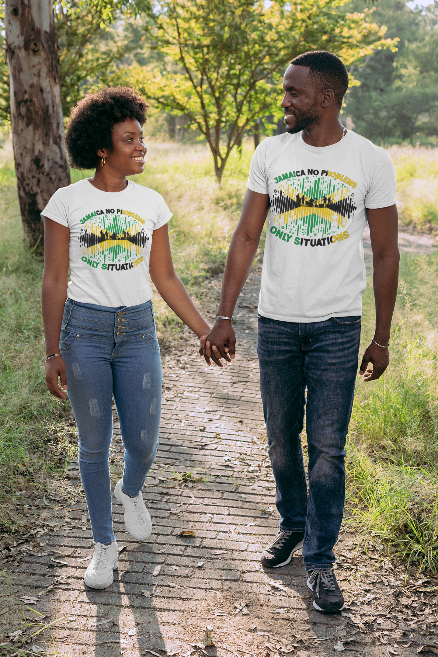 Jamaican Themed T-Shirt - Reggae Vibes